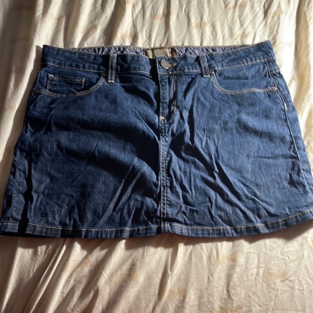 Paige Premium Denim Canyon Mini Skirt